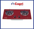 BẾP GAS ÂM KÍNH CAPRI CR-208KT (RED)