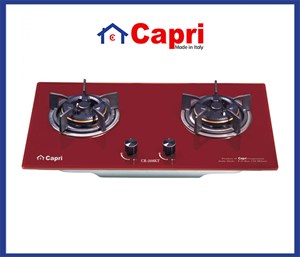 BẾP GAS ÂM KÍNH CAPRI CR-208KT (RED)