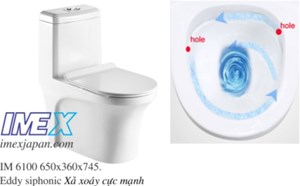 Bàn cầu Imex Việt Nhật IM6100