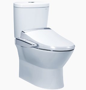 Bàn cầu kết hợp nắp điện tử Caesar CD1320-TAF200H