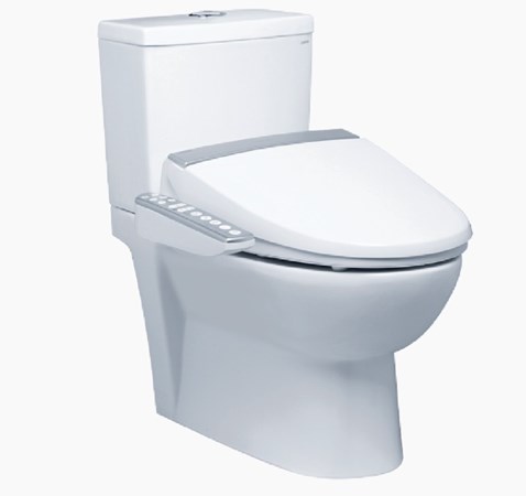 Bàn cầu kết hợp nắp điện tử Caesar CD1340-TAF200H