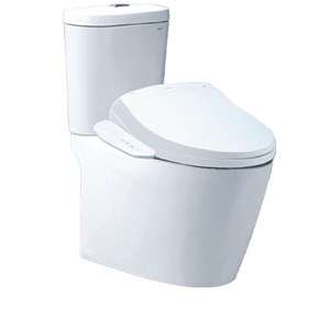 Bàn cầu kết hợp nắp điện tử Caesar CD1348-TAF200H