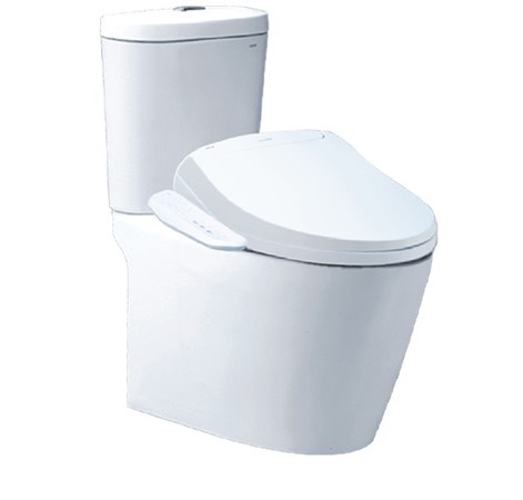 Bàn cầu kết hợp nắp điện tử Caesar CD1348-TAF200H