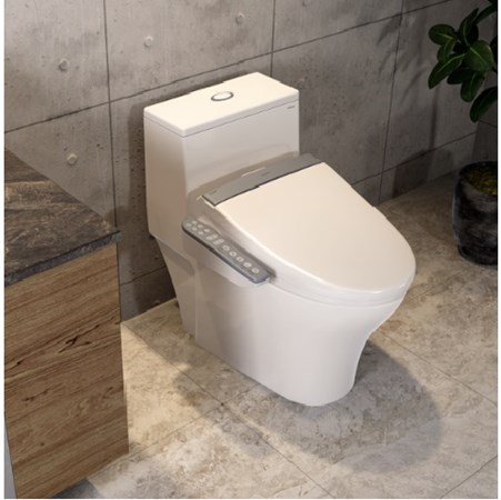 Bàn cầu kết hợp nắp điện tử Caesar CD1356-TAF200H