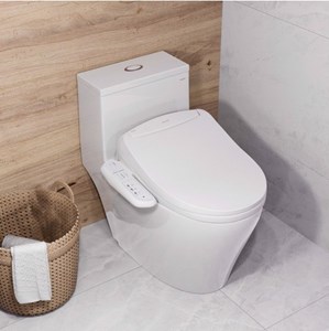 Bàn cầu kết hợp nắp điện tử Caesar CD1356-TAF400H