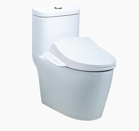 Bàn cầu kết hợp nắp điện tử Caesar CD1364-TAF400H