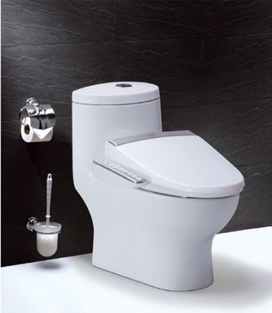 Bàn cầu kết hợp nắp điện tử Caesar CD1375-TAF200H