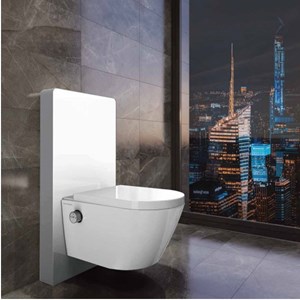 Bàn cầu thông minh Viglacera Platinum P16.320 Kính trắng