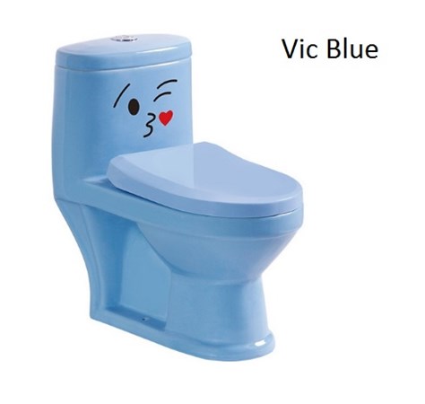 Bàn cầu trẻ em Victory VIC BLUE