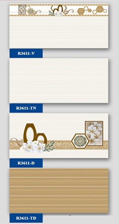 Bộ Gạch ốp tường Hà Thanh R3611