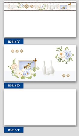 Bộ Gạch ốp tường Hà Thanh R3614