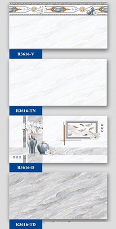 Bộ Gạch ốp tường Hà Thanh R3616
