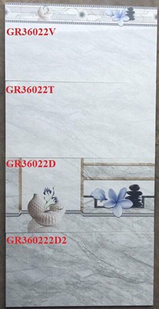 Bộ gạch 300x600 giá rẻ màu xám