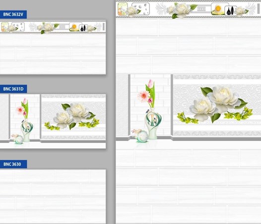 Bộ gạch ốp tường BNC 3630