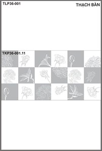 Bộ gạch ốp tường bóng Thạch Bàn TLP36-001
