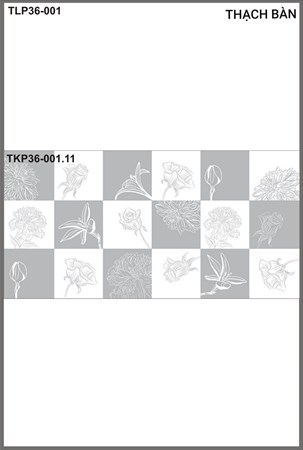 Bộ gạch ốp tường bóng Thạch Bàn TLP36-001