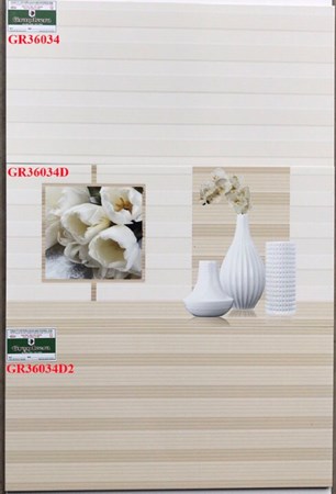 Bộ gạch ốp tường men bóng Grandcera GR 36034