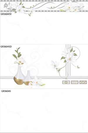 Bộ gạch ốp tường men bóng Grandcera GR 36045