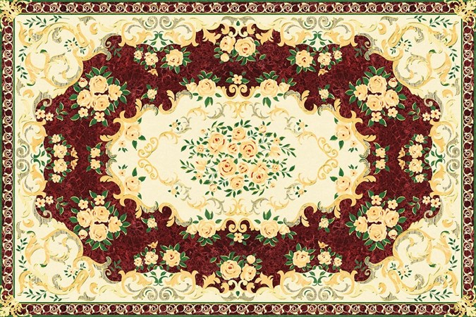 Bộ gạch thảm 6 viên lát sàn 600x600 G6801