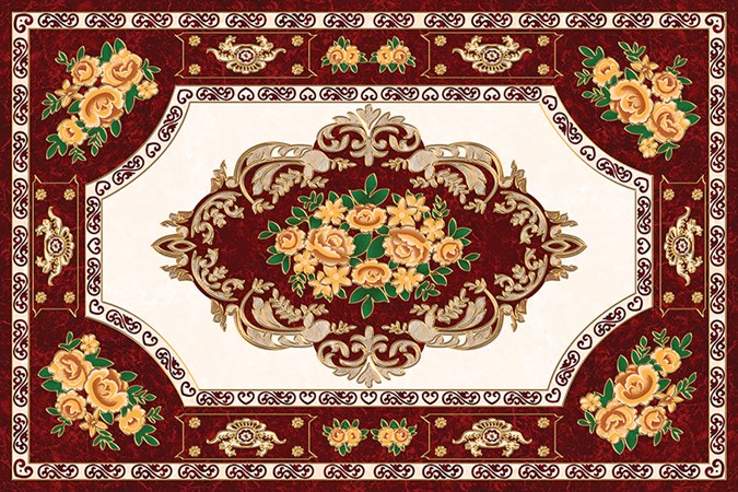 Bộ gạch thảm 6 viên lát sàn 600x600 G6804