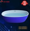 Bồn tắm VICTORY OVAL màu xanh tím