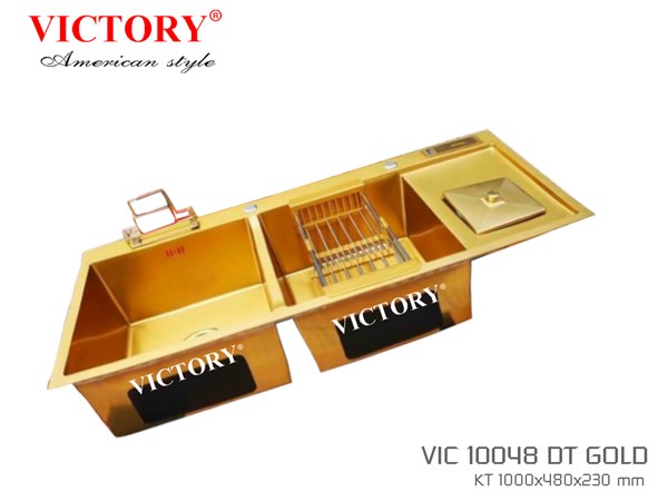 Chậu rửa chén ERANO 10048nano VÀNG