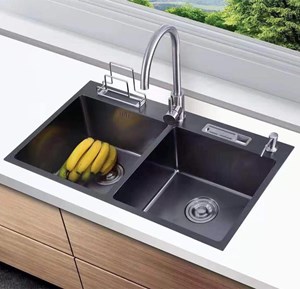 Chậu rửa chén ERANO 8245NANO đen