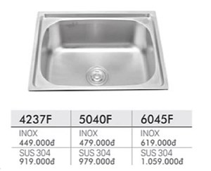 Chậu rửa chén VICTORY VIC4237F