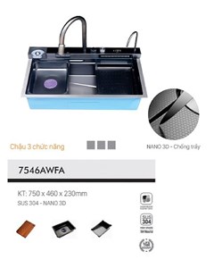 Chậu rửa chén VICTORY VIC7546AWFA