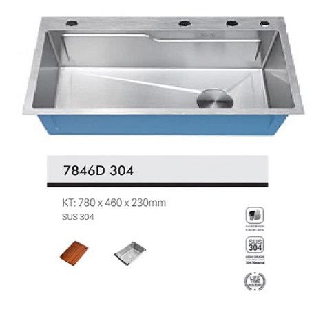 Chậu rửa chén VICTORY VIC7846D