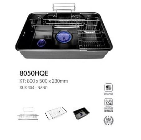 Chậu rửa chén VICTORY VIC8050HQE