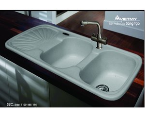 Chậu rửa chén đá nhân tạo Việt Mỹ S2C