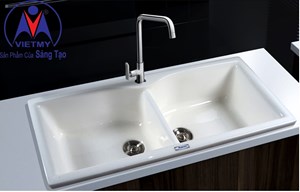 Chậu rửa chén đá nhân tạo Việt Mỹ S2N 11