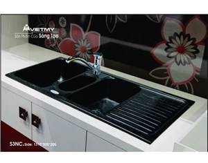 Chậu rửa chén đá nhân tạo Việt Mỹ S3NC
