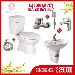 Combo bàn cầu 9 món Standard 5