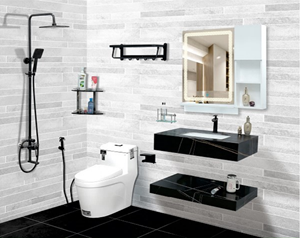 Combo 01 thiết bị vệ sinh 9 món cao cấp