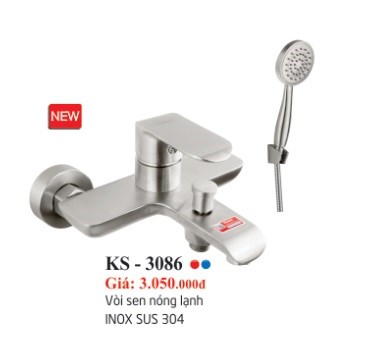 Củ sen tắm nóng lạnh Kassani KS-3086
