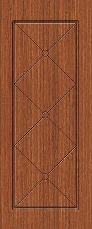 Cửa đúc nguyên tấm composite VIC 714