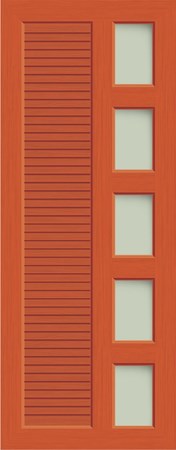 Cửa nhựa Tín Mỹ TM-05