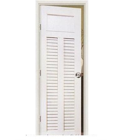 Cửa nhựa dán da màu trắng Y@door YW 12