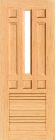 Cửa nhựa giả gỗ Đài Loan KN-83