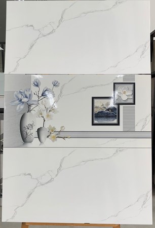 Đá bóng kiếng 400x800 Catalan trắng khói