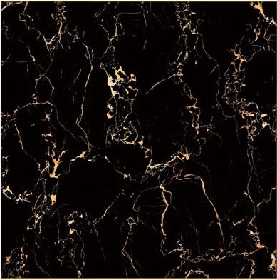 Đá bóng kiếng toàn phần đen vân cam 60x60