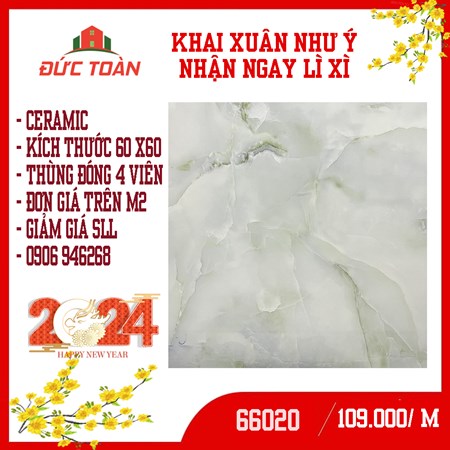 Gạch 600x600 Xả kho lo tết 66020