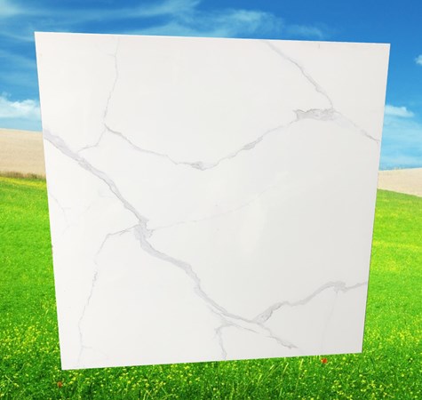 Gạch 60x60 loại 1 chính phẩm trắng vân khói