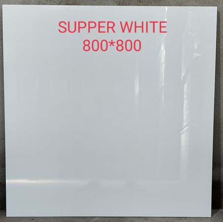 Gạch Ấn Độ 80x80 SUPPER WHITE