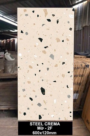 Gạch Ấn độ 600x1200 Steel Crema