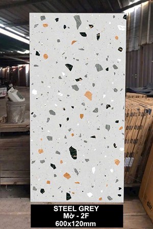 Gạch Ấn độ 600x1200 Steel Grey
