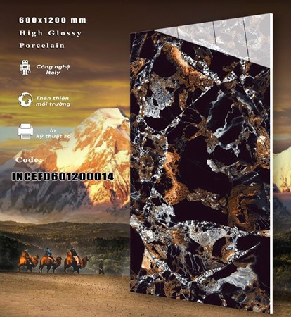 Gạch INDIA 600x1200 Bóng kính 14