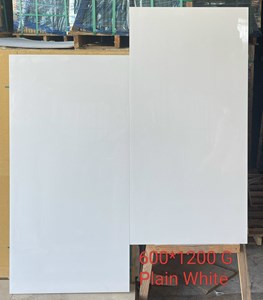 Gạch INDIA 600x1200 PLAIN WHITE
